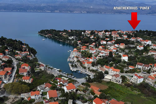 Apartments Punta - Insel Brač, Kroatien